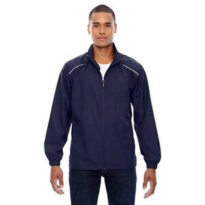 Adidas Blue Climaproof Storm Golf Full Zip Windbreaker Jacket Men's Size Large